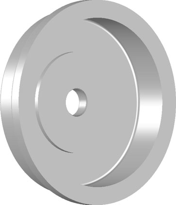 Алюминиевая прижимная шайба 